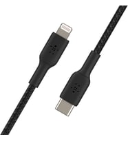 Belkin Örgülü Usb-C - Lightning Kablosu (Hızlı Şarj Kablosu) Hızlı Şarj Mfi Sertifikalı Usb-C Kablos (Çok Renkli)