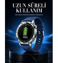 Günlük Kullanıma Uygun Suya Dayanıklı Amoled Akıllı Saat