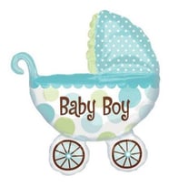 Mavi Puset Super Shape Folyo Balon 71 cm 79 cm-