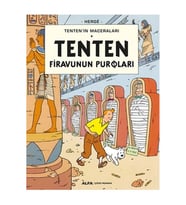 Tentenin Maceraları Tenten Firavunun Puroları Herge Alfa Yayınları