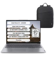 Lenovo Thinkbook 16 G6 Irl GTICNT Intel Core I5 13420H 16GB 512GB SSD Freedos 16" Wuxga 21KH00SXTR + Çanta Hediyeli