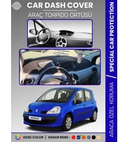 RENAULT MODUS (2004-2012) Torpido Örtüsü Ön Göğüs Koruma Torpido Koruma Tam Uyum Çatlamayı Önler