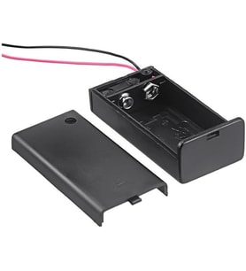 IC233D 9V Pil Kutusu Kapaklı
