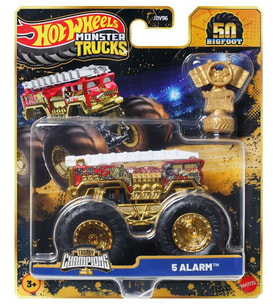Hot Wheels Monster Trucks Bigfoot Trophy Şampiyonları - 5 Alarm (1/64)
