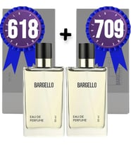 Bargello Parfüm 618 Erkek Oriental 50 ML + 709 Erkek Oriental 50 ML EDP
