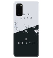Samsung A02S A03S A10 A12 A13 A21S A22 Kılıf Desenli Silikon Life and Death 1339