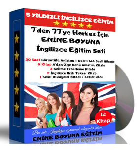 5 Yıldızlı İngilizce Eğitim Seti