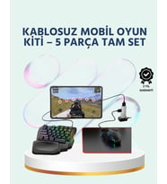 Tak-Çalıştır Mobil Oyun Seti – X8 Pro Teknolojili Klavye Mouse Kombo