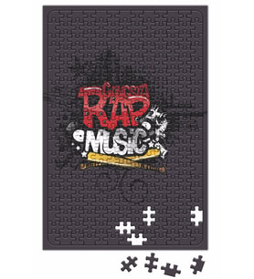 Gangsta Rap Müzik 21 Puzzle 240 Parça Yapboz
