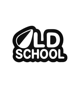 Old School Oto Sticker 20 Cm