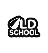 Old School Oto Sticker 20 Cm