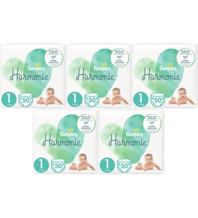 Prima Pampers Harmonie Bebek Bezi Beden:1 (2-5Kg) Yeni Doğan 250 Adet Mega Ultra Fırsat Pk