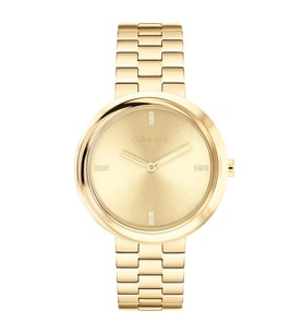 Calvin Klein CK25100094 Kadın Kol Saati (Altın)