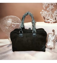 carolina herrera Unısex Hostes Valiz Seyahat Tatil Spor El-çantası-genişlik-42-derinlik-27-cm (Taba - Kahverengi)