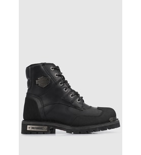 Harley Davidson 025M100320 Zak Erkek Bot - SİYAH DERİ