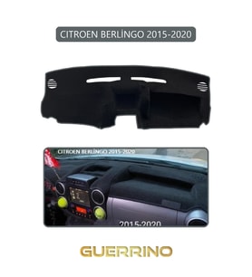CITROEN BERLİNGO 2015-2020TORPİDO KORUMA HALISI GRİ KENAR