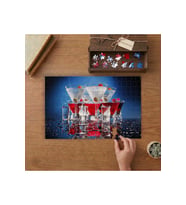 Kokteyller - Çeşitli İçecekler Tasarımı 240 parça Ahşap Puzzle Ahşap Kutuda MP01825