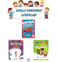 1. Sınıf 2.Dönem Tüm Dersler Soru Bankası Seti (3 Kitap)