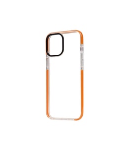 Apple iPhone 12 Pro Uyumlu Kılıf Zore Punto Kapak (Turuncu)