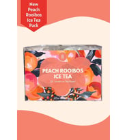 Peach Rooibos Ice Tea Pack - Soğuk Çay Paketi, 5x20 gr