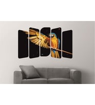 Mdf46 Papağan Uv Baskılı Mdf Tablo