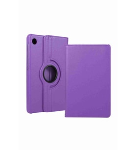 Tab M10 TB-328F Uyumlu Standlı 360° Yatay Dikey Dönebilen Deri Tablet Kılıfı
