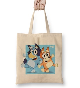 Bluey And Bingo Bez Çanta Uzun Saplı