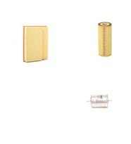 Bosch Filtre Bakım Seti Mercedes C220 W202 1993-1994 Benzinli Hava + Yağ f. + Yakıt Filtre Bosch