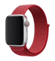 Mi7a Apple Watch Seri 7 6 5 4 3 2 Se 38MM / 40MM / 41MM Uyumlu Spor Loop Dokuma Hasır Kordon