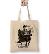 Levi Ackerman Attack on Titan 01 Bez Çanta Uzun Saplı
