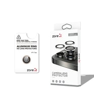 Apple iPhone 17 Air Uyumlu Zore CL-12 Premium Safir Parmak İzi Bırakmayan Anti-Reflective Kamera Lens Koruyucu (Gold)