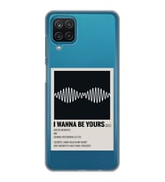 Samsung Galaxy M22 Uyumlu I Wanna Be Yours Arctic Monkeys Tasarımlı Şeffaf Telefon Kılıfı