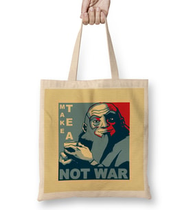 Avatar Iroh Make Tea Not War Bez Çanta Uzun Saplı