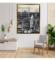 Altın  Çerçeveli tablo n1026
