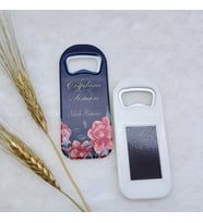 30 Adet Nikah Şekeri Açacak Magnet 4,5x10,5 Cm Uv Nikah Şekeri Nişan Şekeri-