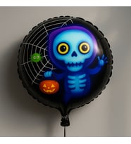 Runaway Halloween İskelet Balon Korku Temalı Parti Dekoru