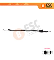 Seat Cordoba MK1 MK2 Toledo MK2 İçin Ön Kapı İç Açma Teli 5P08370858