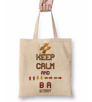 Keep Calm Konami Bez Çanta Uzun Saplı