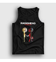 Presmono Unisex Siyah Best Radiohead Atlet 103963tt