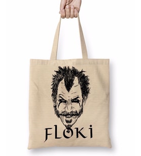 Floki De Vikings Bez Çanta Uzun Saplı