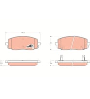 Hyundai İ10 Kia Picanto Ön Fren Balatası 2005-2013