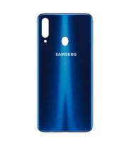 Samsung A20S Arka Batarya Pil Kapağı (Mavi)