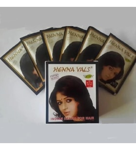 Henna Vals Kına Siyah 6'lı