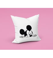 Mickey Mouse Sevgili Çift Tasarımlı Yastık