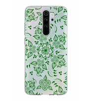 Xiaomi Redmi Note 8 Pro Uyumlu Kapak Nostalji Desen Tasarımlı Şeffaf Silikon Kılıf