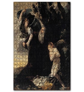 Cakapuzzle Hz. İbrahim Allah Gönderilen Melek Puzzle Yapboz MDF (Ahşap) (120 Parça)