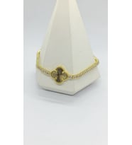 Golden Clover Taşlı Bileklik