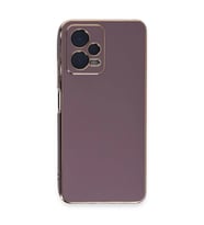 Xiaomi Poco X5 5g Kılıf Volet Silikon - Mor