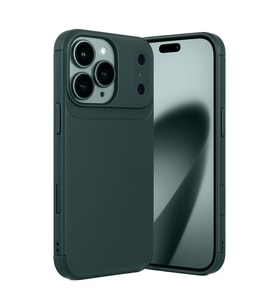 Iphone 17 Auto Focus Karbon Kapak - Koyu Yeşil