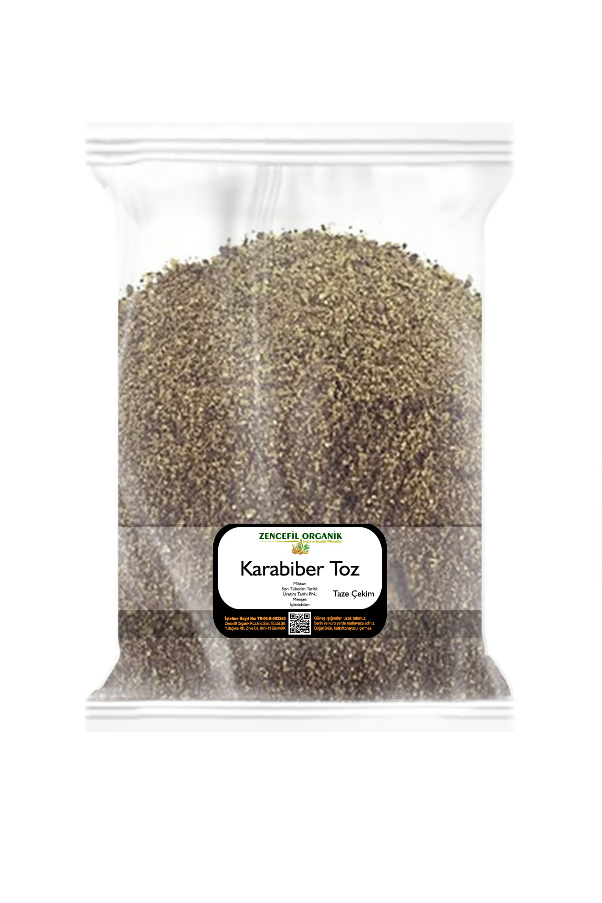 Karabiber Toz 250 Gr. Taze Çekim Black Pepper Sipariş Geldikçe Çekilir Öğütülmüş Kara Biber